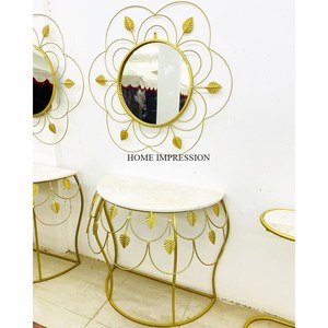 Fleur Look Rotin À La Main Mur Miroir Décoratif Conception Abordable Extra Large Forme Ronde Intérieur Maison Mur Miroir Fournitures - Product Image 4