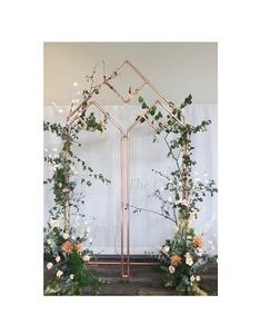 Toile de fond couleur or en fer Toile de fond taille et forme personnalisées pour les événements de mariage et les occasions spéciales - Product Image 6