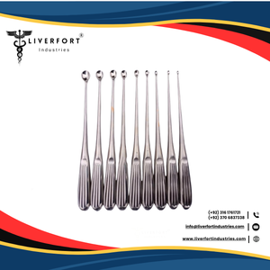 Instruments chirurgicaux orthopédiques en gros d'usine de qualité supérieure NOUVEAUX Instruments chirurgicaux de base de ciseau à os LiverFort de 7 pièces - Product Image 3