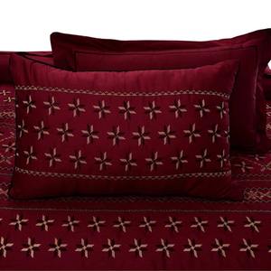 ชุดเครื่องนอนผ้านวมแบบอเมริกัน 1 ชิ้น ผ้าฝ้ายผสมโพลีเอสเตอร์ ลายเรียบ รับสกรีนโลโก้ คุณภาพสูง 600 เส้นด้าย - Product Image 4