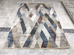 Alfombra elegante suave de nuevo estilo para área grande, juego de calor suave, Schling, poliéster, Luna Dorada, oración para logotipo al aire libre, alfombras con número de modelo - Product Image 5