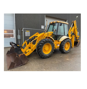 JCB 4CX Minicargadora de Bajo Costo, Motor Fuerte Usado, Accesorio de Cubo DE LA Marca Cat, Retroexcavadora para Todas las Construcciones - Product Image 5