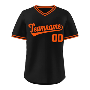 Camisetas de béisbol para hombre personalizadas poliéster malla transpirable precio barato al por mayor camisetas de béisbol - Product Image 4