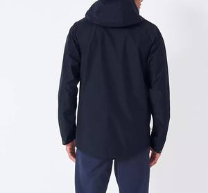 Chaqueta cortavientos transpirable y cómoda para hombre, precio al por mayor, chaqueta cortavientos de tendencia superior de colores contrastantes para hombre - Product Image 2