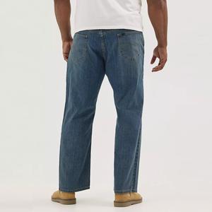 Pantalones Vaqueros Holgados de Mezclilla con Estilo para Hombre, Tallas Grandes, Moda Personalizada, Invierno 2026, Pantalones Rectos Suaves para Hombre - Product Image 2