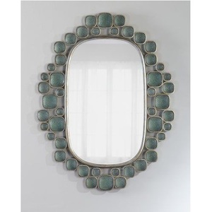 Home <b>Decor</b> Design <b>Indoor</b> Wall Mirror Leave Design Classic And Modern <b>Decor</b> Mirror Multiple Finishing Designs - Product Image 3