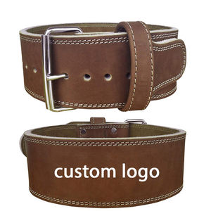 Venta caliente diseño premium personalizado gimnasio entrenamiento cuero de vaca 2025 nueva llegada diseño superior hebilla cinturón de levantamiento de pesas - Product Image 3