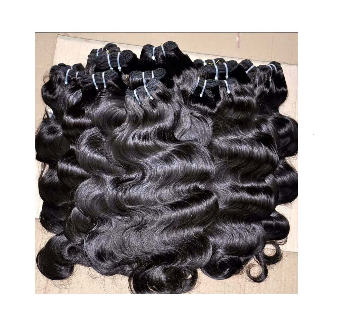 Premium Kwaliteit Zuid Indian Menselijk Haar 100% Onbewerkte Ruwe Haarbundels Bij Groothandel Fabriek Prijs Human Hair Extensions