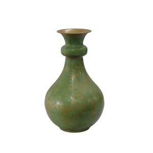 Florero de hierro hexagonal con revestimiento en polvo de Color marrón terminado para decoración del hogar maceta decorativa centro de mesa - Product Image 3