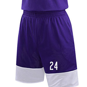 Uniforme de basket-ball unisexe sur mesure, OEM, imprimé sur mesure, 100% polyester, séchage rapide, respirant, antibactérien - Product Image 4