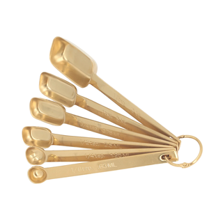 New Style Classic Brass <b>Coffee</b> <b>Scoop</b> Spoon Modern Unique Design Decorating Spoons Customized Size and Logo - Product Image 1