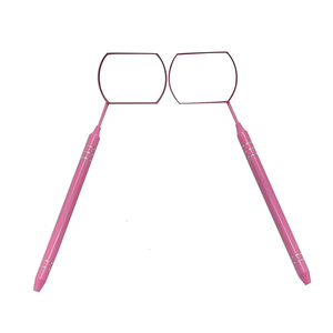 Espejo de pestañas, venta al por mayor, Etiqueta Privada, maquillaje, aplicación de extensión de pestañas, espejo de comprobación de pestañas, espejo de forma personalizada - Product Image 6