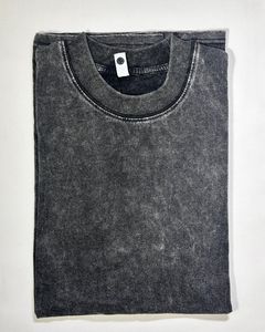 เสื้อยืดวินเทจโอเวอร์ไซส์สำหรับผู้ชายเสื้อยืดผ้าฝ้ายสีพื้นเสื้อยืดแนวสตรีทเสื้อยืดธรรมดาจากบังคลาเทศ - Product Image 1