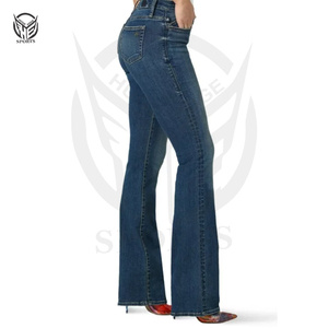 Prix de gros Vêtements de mode Pantalons en jean pour femmes Matériel de haute qualité Pantalons en jean de qualité supérieure pour femmes. - Product Image 4