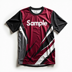 Maillots de sport sublimés personnalisés pour hommes Softball Football Pêche Basketball 100% Confort respirant et doux - Product Image 4