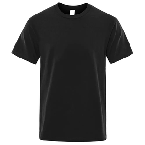 Venta al por mayor de peso pesado sublimación impresión Premium algodón hombres y camisetas de gran tamaño Unisex más tamaño personalizado de alta calidad camisetas - Product Image 3