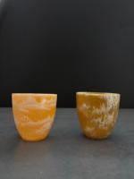 Verre à boire en résine moderne pour salon Verre en résine élégant pour bar à domicile au meilleur prix par l'exportateur Verre en résine