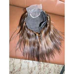 100% MACHINE DE CHEVEUX HUMAINS INDIEN ORIGINAL FABRIQUÉE EN GROS DE CHEVEUX À DOUBLE BRAWN DONNEUR UNIQUE - Product Image 4