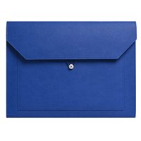 Carpeta de sobres de cuero con logotipo personalizado, carpeta de archivos de alta calidad, sobres de tamaño legal con bolsillo para teléfono