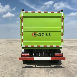 Camion compacteur de déchets à chargement latéral Dongfeng Dolica 10CBM, camion de collecte de déchets à chargement automatique avec benne de 240L - Product Image 2