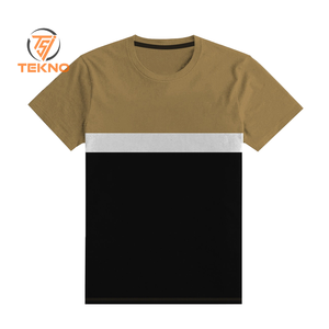 Vente en gros 100% de t-shirts 100% coton avec logo personnalisé pour hommes, t-shirt anti-rides à manches courtes - Product Image 3
