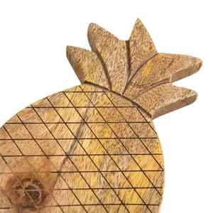 Tabla de Cortar de Madera de Mango de Diseño Único, Tabla de Cortar de Alta Calidad, Tabla para Servir Queso, Hecha a Mano, Duradera, Apta para Lavavajillas - Product Image 1