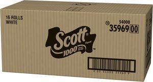 Scott 1000 Bath Tissue, 1000 <b>Sheet</b> Rolls (16 Rolls) - Product Image 5