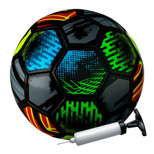 Meilleure qualité PU, PVC, taille 5 4 3 jouant aux sports d'équipe de football dans les écoles entraînement ballon de football par besoins en plein air - Product Image 1