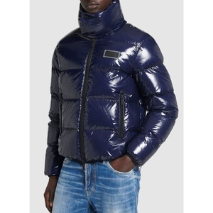 2025 hombres invierno con capucha Puffer chaqueta ecológica transpirable de alta calidad OEM al por mayor - Product Image 3