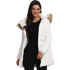 Parka de invierno para mujer, Abrigo acolchado transpirable y sostenible, ropa gruesa para mujer, suministro al por mayor - Product Image 2