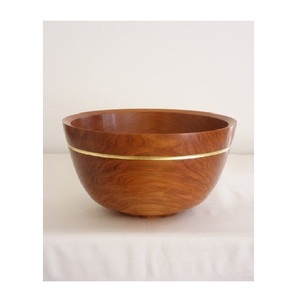 Juego de cuencos de madera de dos cuencos de madera de alta calidad para servir, venta al por mayor, cuencos de madera baratos para servir, artículos para servir - Product Image 5