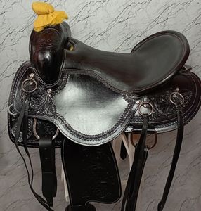 Tachuela de cuero occidental de la mejor calidad para montar a caballo, incluyendo Barrel Racing Western Pleasure Trail y Cowboy Trail a precio - Product Image 3