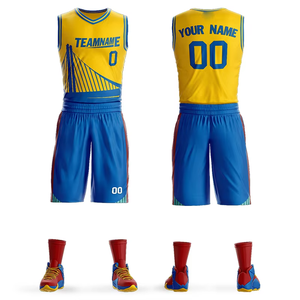 Conjuntos de Uniformes de Baloncesto con Estampado Digital por Sublimación Completa, Estilo Clásico de la Vieja Escuela, Kits de Camisetas de Baloncesto Urbanas Personalizadas para Todas las Edades - Product Image 6