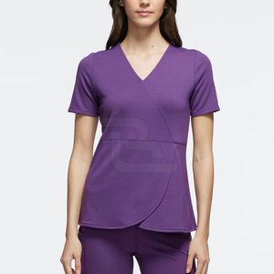 2025 Venta caliente uniformes médicos uniformes lona antibacteriano transpirable sostenible duradero precio al por mayor uso hospitalario - Product Image 2