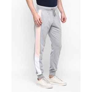 Joggers de gimnasio para hombre de alta calidad, pantalones de chándal de algodón y poliéster ajustados, bolsillos con cordón, transpirables informales personalizados, ecológicos - Product Image 1