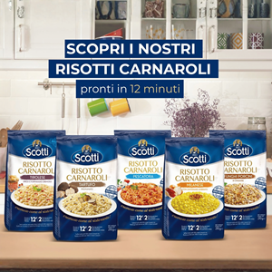 Riz Carnaroli de marque italienne pour risotto aux champignons porcini, prêt à consommer, fabriqué en Italie - Product Image 4