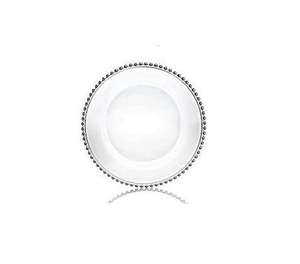 Assiette de service personnalisée en acier inoxydable/aluminium plaqué or, martelée, écologique, compatible lave-vaisselle, 100 pièces - Product Image 2