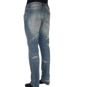 Pantalones Vaqueros de Mezclilla Personalizados de Fábrica, Servicio OEM Nuevo, Pantalones Vaqueros de Mezclilla de Cintura Media para Hombre, Ropa Casual, Ropa de Calle - Product Image 4
