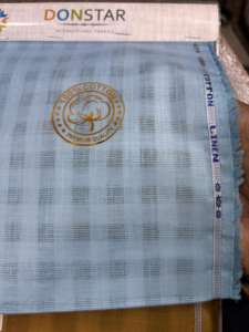 International Premium <b>Cotton</b> <b>Linen</b> Shirting <b>Fabric</b> 36 for Making Shirts - Product Image 3