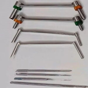 Ensemble d'instruments manuels pour la chirurgie des petits fragments osseux, en acier inoxydable, réutilisable - Product Image 3