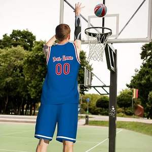 Maillots de basket-ball légers conçus sur mesure uniforme de couleur unie de haute qualité pour adultes Style unique et numéro de modèle-Nouveau - Product Image 4