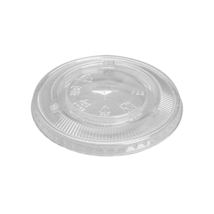 ProTakeOut [1224 Oz] Couvercles plats pour gobelets en PET, bord de 98 mm, diamètre de 3,86 pouces, paquet de 1000 (100/10), transparents, ajustement sécurisé, anti-fuite - Product Image 1
