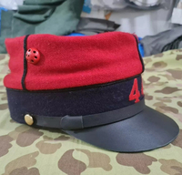Gorra Kepi de algodón a la moda con buen aspecto inteligente para ocasiones especiales y botones laterales Moda para todos los eventos Cool Nice