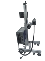 Machine de marquage laser à fibre Lumitool haute vitesse et haute précision 50W, système de codage et de gravure de pièces métalliques sur convoyeur 20 30 50 W