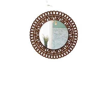 Nuevo espejo de decoración de pared con marco de Metal de lujo Steely para comedor y sala de estar decoración del hogar marco de fotos espejo inteligente - Product Image 1