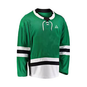 Vêtements de sport en gros, maillot de hockey sur glace, logo personnalisé, respirant, 100% polyester, vêtements d'entraînement écologiques - Product Image 4