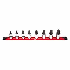 1/2'' X-Grip Hex Profile <b>Socket</b> Wrenches Set 8-Piece with Special Usag for Hex <b>Socket</b> <b>Screws</b> - Product Image 1