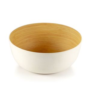 Top quality handcrafted coiled spun <b>bamboo</b> <b>bowl</b> set natural lacquer coil <b>bowls</b> for dining room kitchen decor - Product Image 4