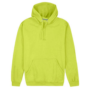 Sweat-shirts de travail unisexes de haute qualité, personnalisés, style streetwear, vert néon, lettres imprimées, manches longues, sweat-shirts pour hommes - Product Image 1