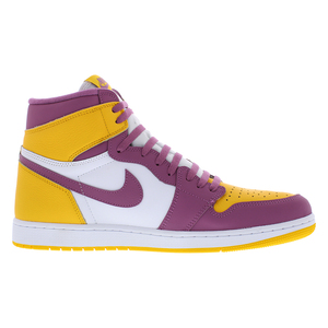 Nike รองเท้าบาสเก็ตบอลผู้ชาย, รองเท้าบาสเก็ตบอลรองเท้าบาสเก็ตบอลหนังแท้สีทอง/อ่อนพื้นใน PU สไตล์โบร์โด - Product Image 3